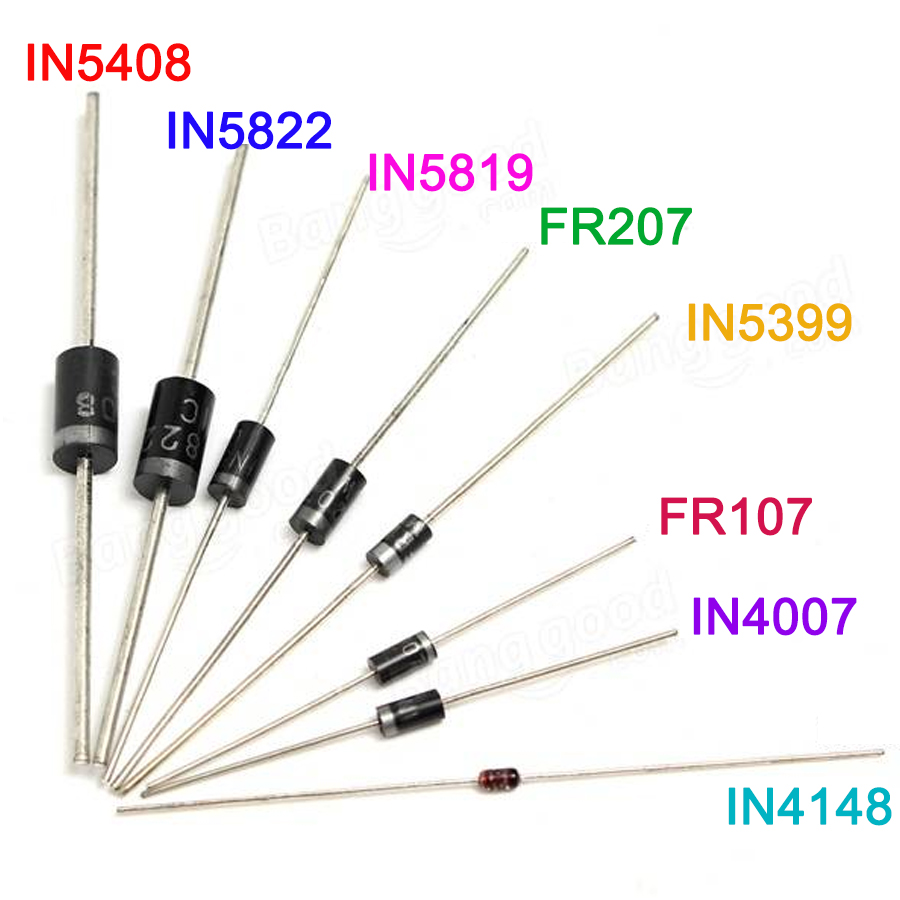 Diy Motorcycle Electronics - 100 pcs/lot ensemble de diodes redresseurs