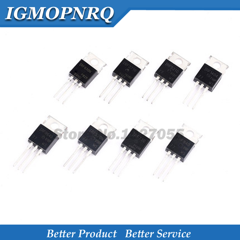 Lm317 Voltage Regulator - Transistor TO-220, IRF510N, IRF540N, IRF520N, IRF530N,