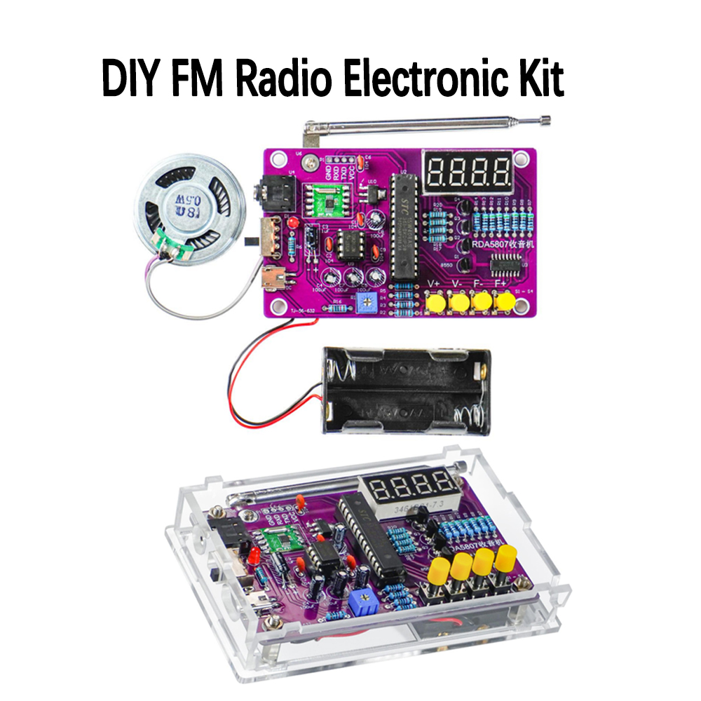Diy Electronics Radio - Kit électronique radio FM DIY 87-108