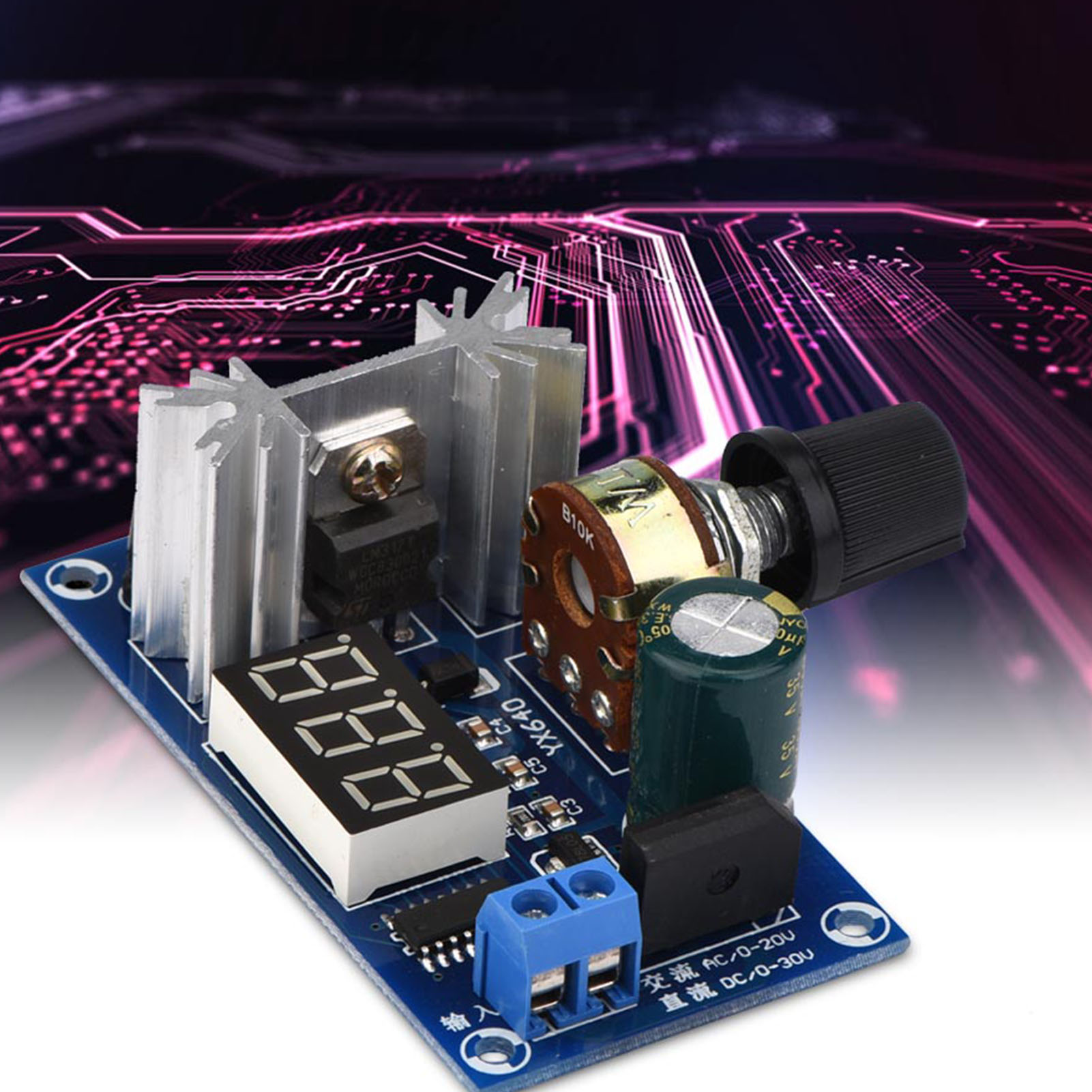 Lm317 Voltage Regulator - Régulateur de puissance LM317, régulateur de
