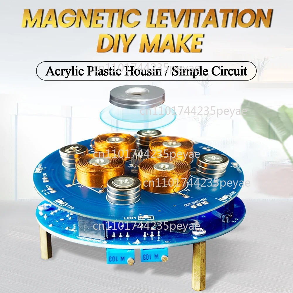 Diy Electronics Project Kit - Kit d'expérimentation de lévitation magnétique DIY,