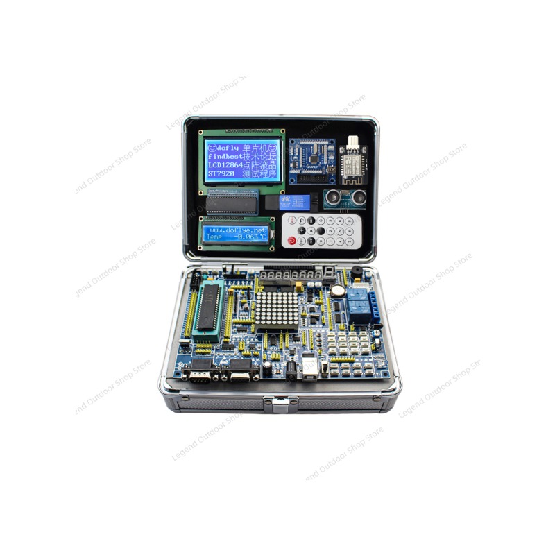 Diy Electronics Project Kit - Carte de développement LY-51S 51MCU, boîte