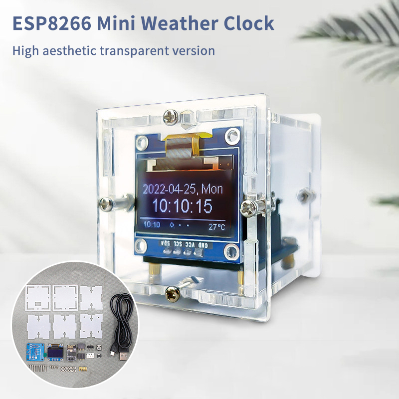 Kit d'horloge météo miniature  - Diy Electronics Project Kit avis et prix