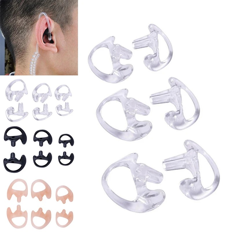Moules d'oreille souples à 2 v - Diy Electronics Radio avis et prix