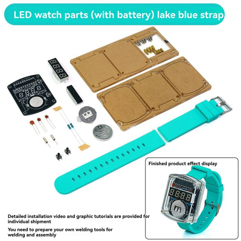 Kit électronique de montre LED - Diy Electronics Project Kit avis et prix