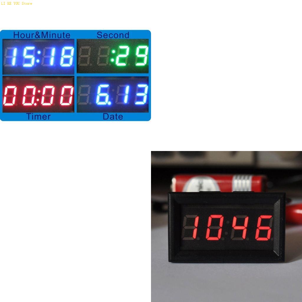 W3JE horloge numérique horloge - Diy Motorcycle Electronics avis et prix