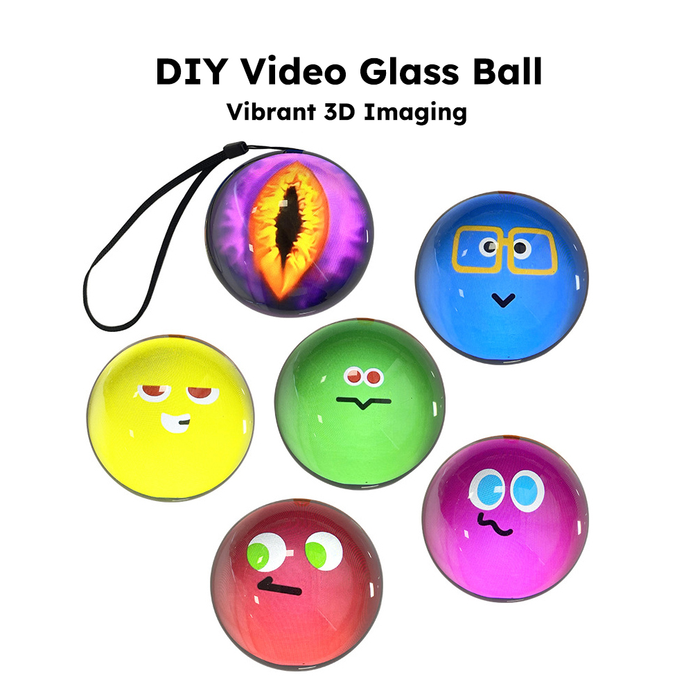 Boule de cristal magique 3D él - Diy Electronics Videos avis et prix