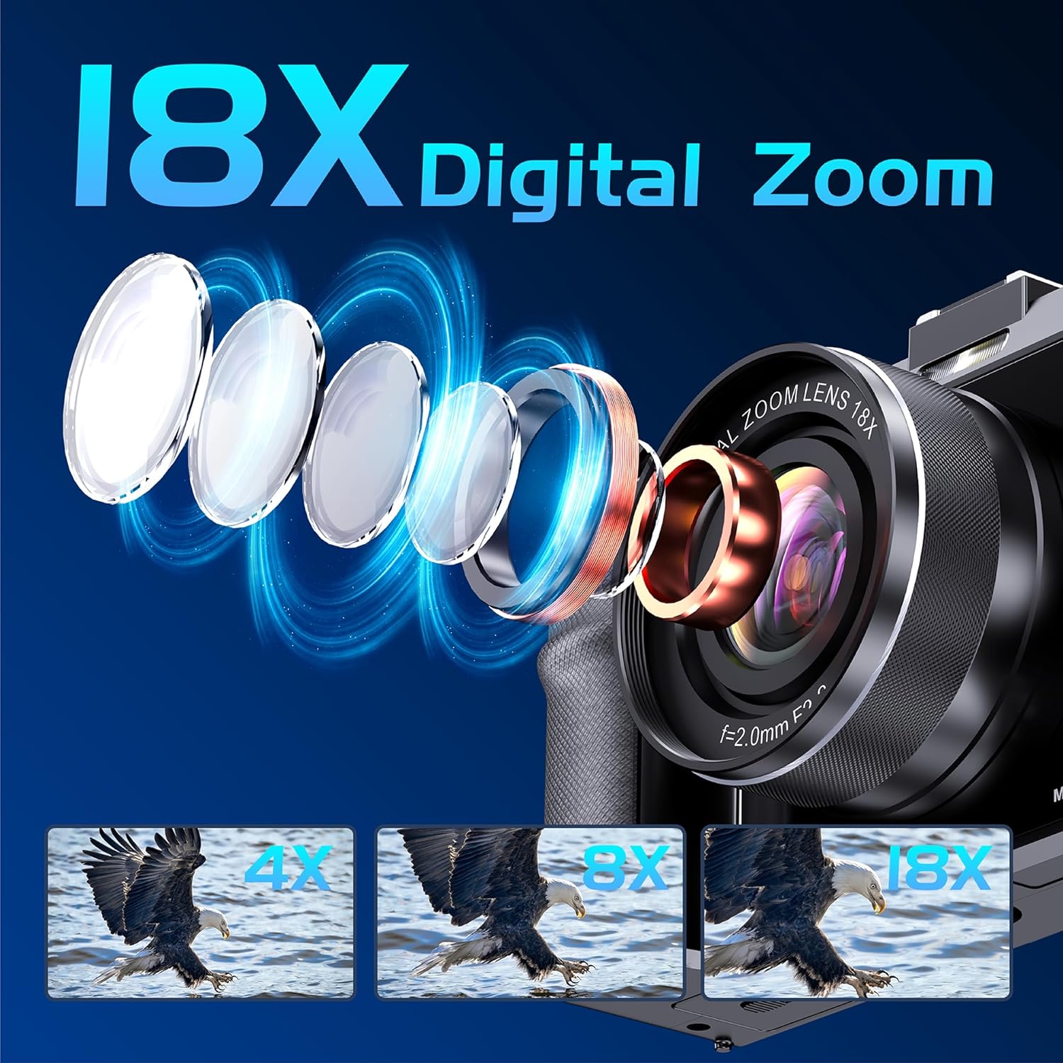 Appareil photo numérique 56MP  - Diy Electronics Videos avis et prix