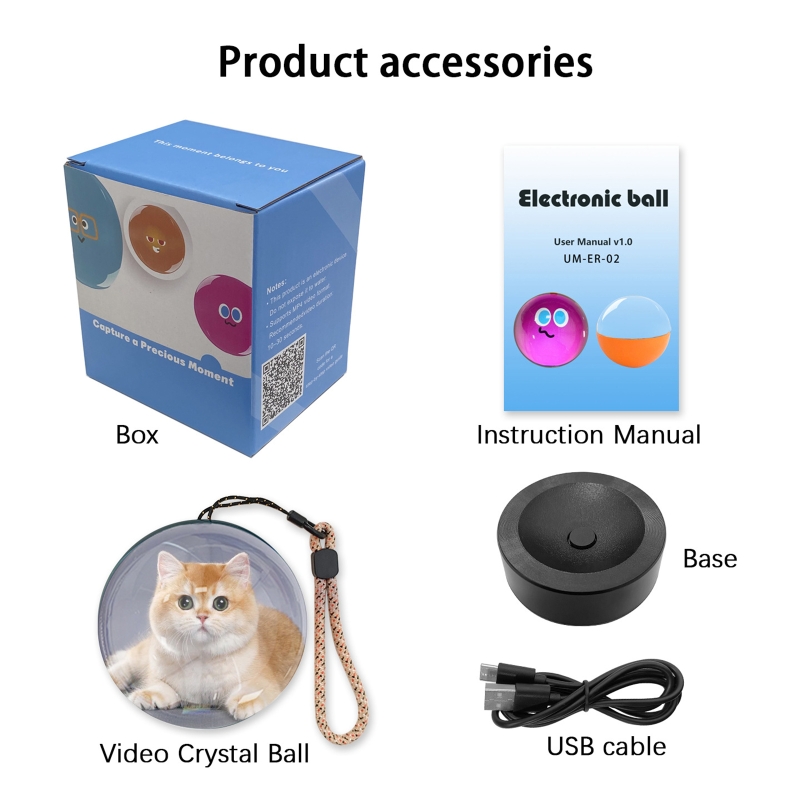 Boule de cristal 3D Wifi, albu - Diy Electronics Videos avis et prix