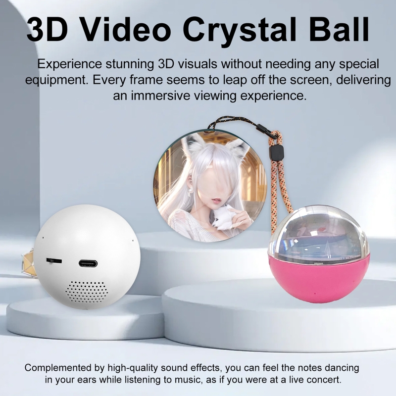 Boule de cristal 3D Wifi, albu - Diy Electronics Videos avis et prix
