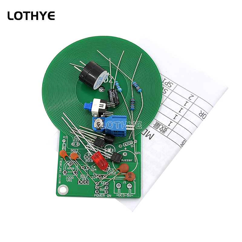 Kit de détecteur de métaux DC  - Diy Elektronic avis et prix