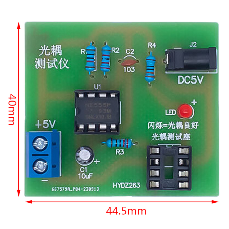 Kit de testeur d'optocoupleur, - Diy Electronics Test Equipment avis et prix